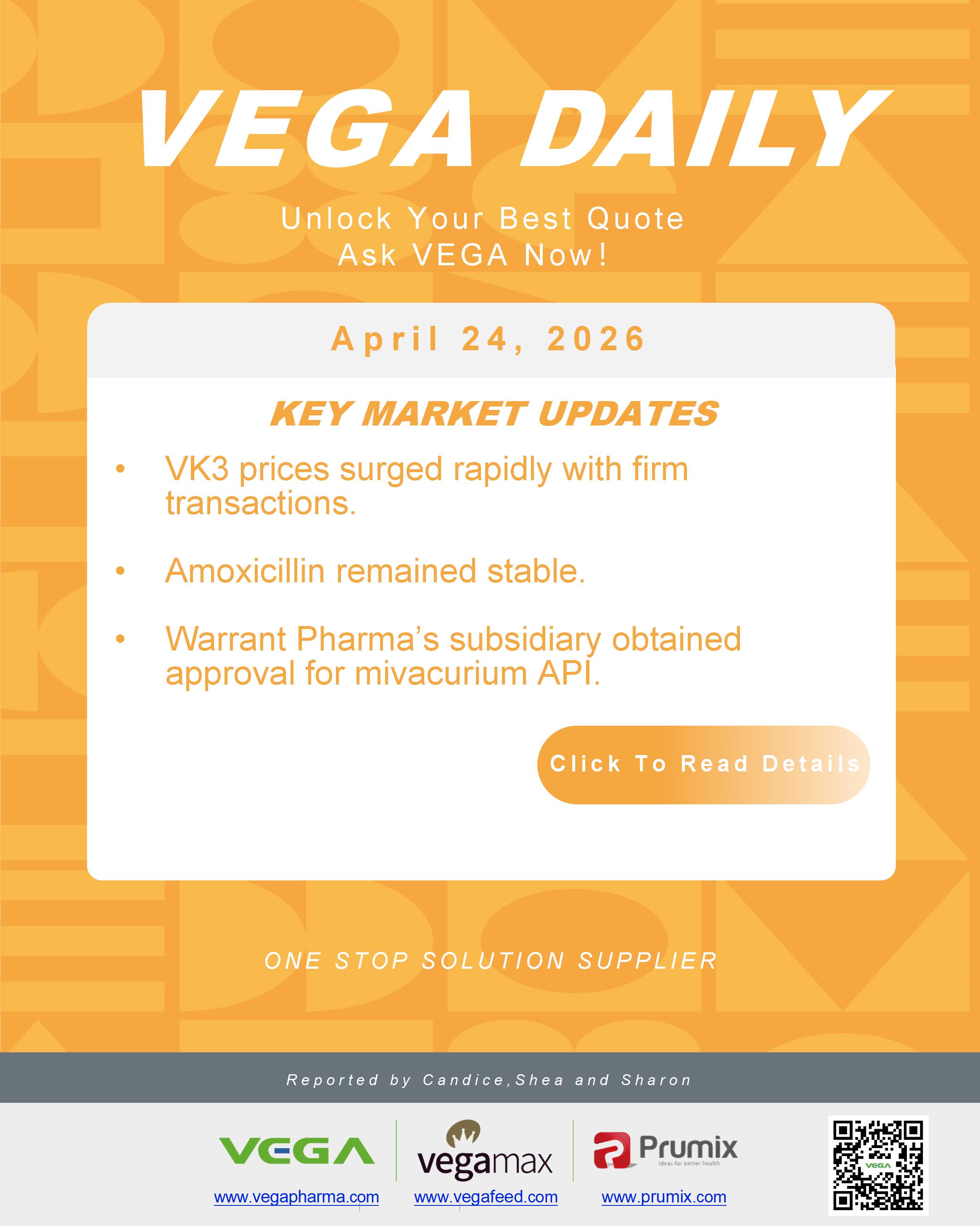 VEGA Daily 20260424 VK3 Amoxicillin API Approval Update.jpg